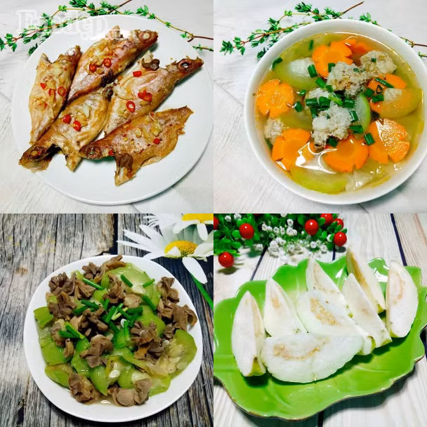 Cả tuần ngon miệng với thực đơn siêu ngon, giàu chất dinh dưỡng