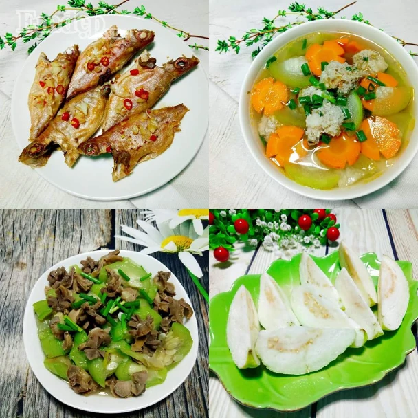 Cả tuần ngon miệng với thực đơn siêu ngon, giàu chất dinh dưỡng