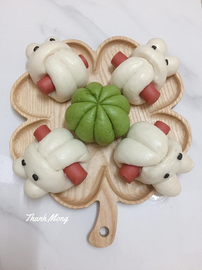 Chỉ là bánh bao thôi mà, có cần phải xinh yêu hết nấc thế này không