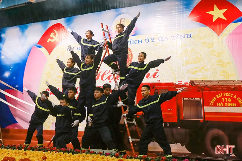 Phòng Hậu cần Bộ CHQS Hà Tĩnh nhất Hội thi Cán bộ kiểm tra cơ sở giỏi cụm 3