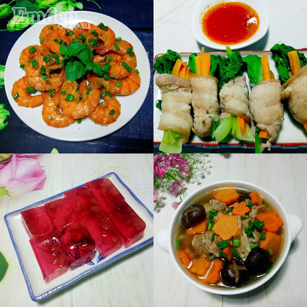 Cả tuần ngon miệng với thực đơn siêu ngon, giàu chất dinh dưỡng