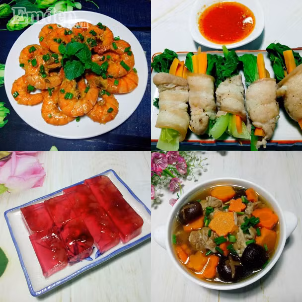 Cả tuần ngon miệng với thực đơn siêu ngon, giàu chất dinh dưỡng