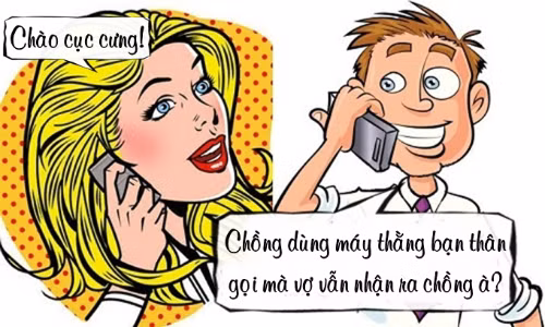 Tình yêu của vợ và điện thoại thằng bạn thân