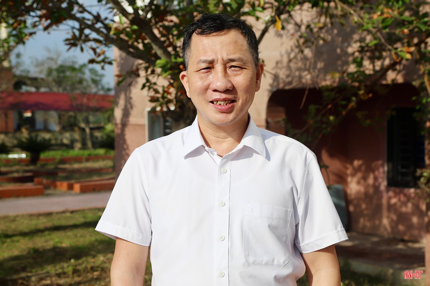 Ông Nguyễn Văn Quang - Chủ tịch Ủy ban MTTQ xã Lộc Hà.