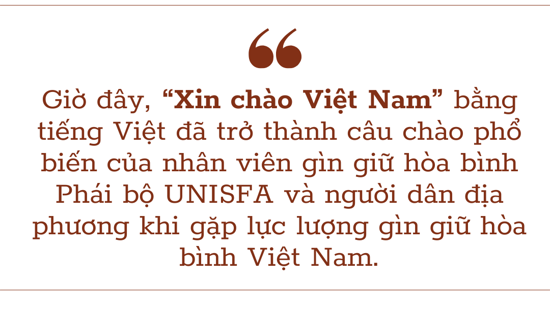 Những quân nhân “mũ nồi xanh” quê Hà Tĩnh với sứ mệnh gìn giữ hòa bình ở châu Phi