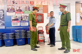 Hướng dẫn trang bị phương tiện PCCC tại chợ, trung tâm thương mại, siêu thị