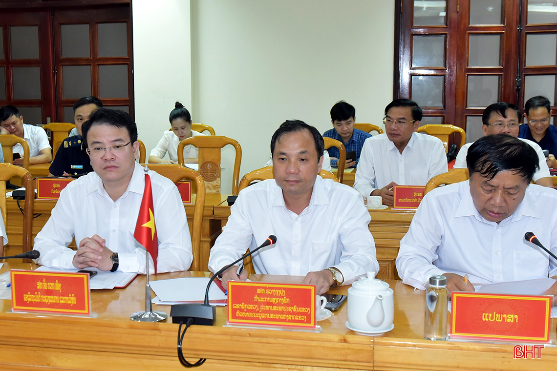 Tập trung thực hiện các nội dung hợp tác đầu tư tại các bến cảng Vũng Áng giữa Việt Nam và Lào