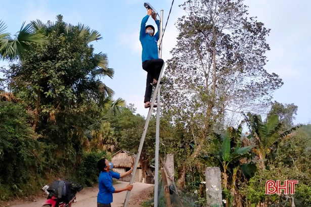 Tuổi trẻ Vũ Quang sôi nổi với nhiều phần việc trong Tháng Thanh niên