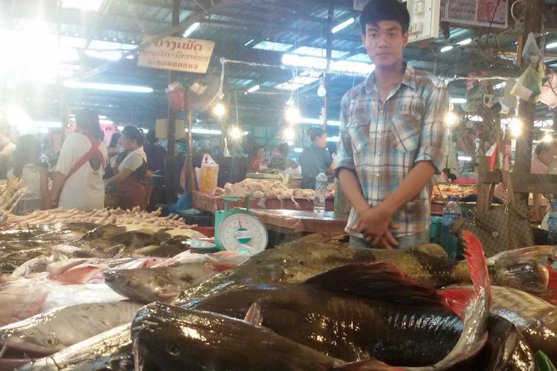 Khai tử ngôi chợ nổi tiếng nhất nước Lào