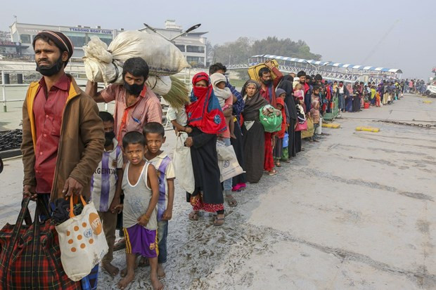 Ấn Độ phát hiện thuyền chở 90 người tị nạn Rohingya trôi dạt trên biển hình ảnh 1 Ấn Độ phát hiện thuyền chở 90 người tị nạn Rohingya trôi dạt trên biển
