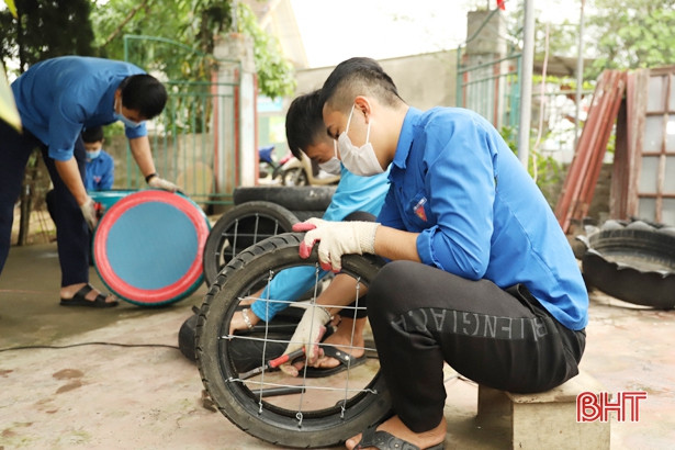 Hưởng ứng Tháng Thanh niên, ĐVTN huyện Nghi Xuân hướng về cộng đồng
