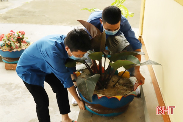 Hưởng ứng Tháng Thanh niên, ĐVTN huyện Nghi Xuân hướng về cộng đồng