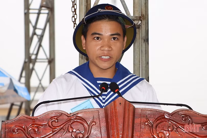 Lễ giao quân ở Hà Tĩnh hoàn thành nhanh gọn, chú trọng phòng dịch