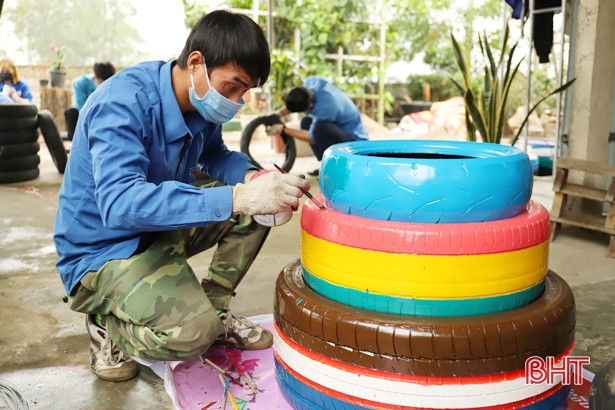 Hưởng ứng Tháng Thanh niên, ĐVTN huyện Nghi Xuân hướng về cộng đồng