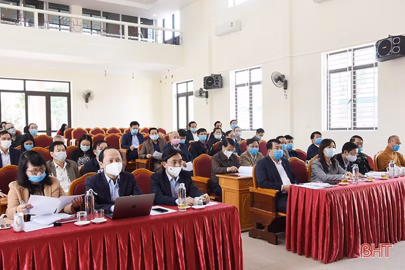 Chuẩn bị nghiêm túc, dân chủ, đúng pháp luật các nội dung công tác bầu cử ở Hà Tĩnh