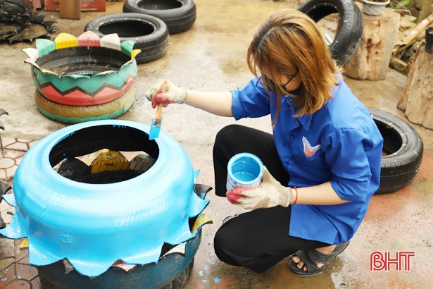 Hưởng ứng Tháng Thanh niên, ĐVTN huyện Nghi Xuân hướng về cộng đồng