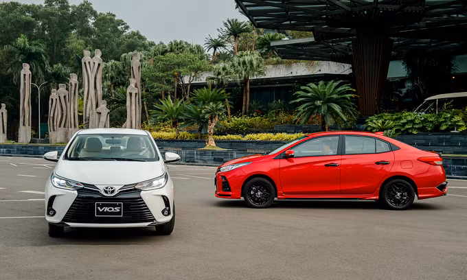 Toyota Vios 2021 ra mắt, giá cao nhất 638 triệu đồng