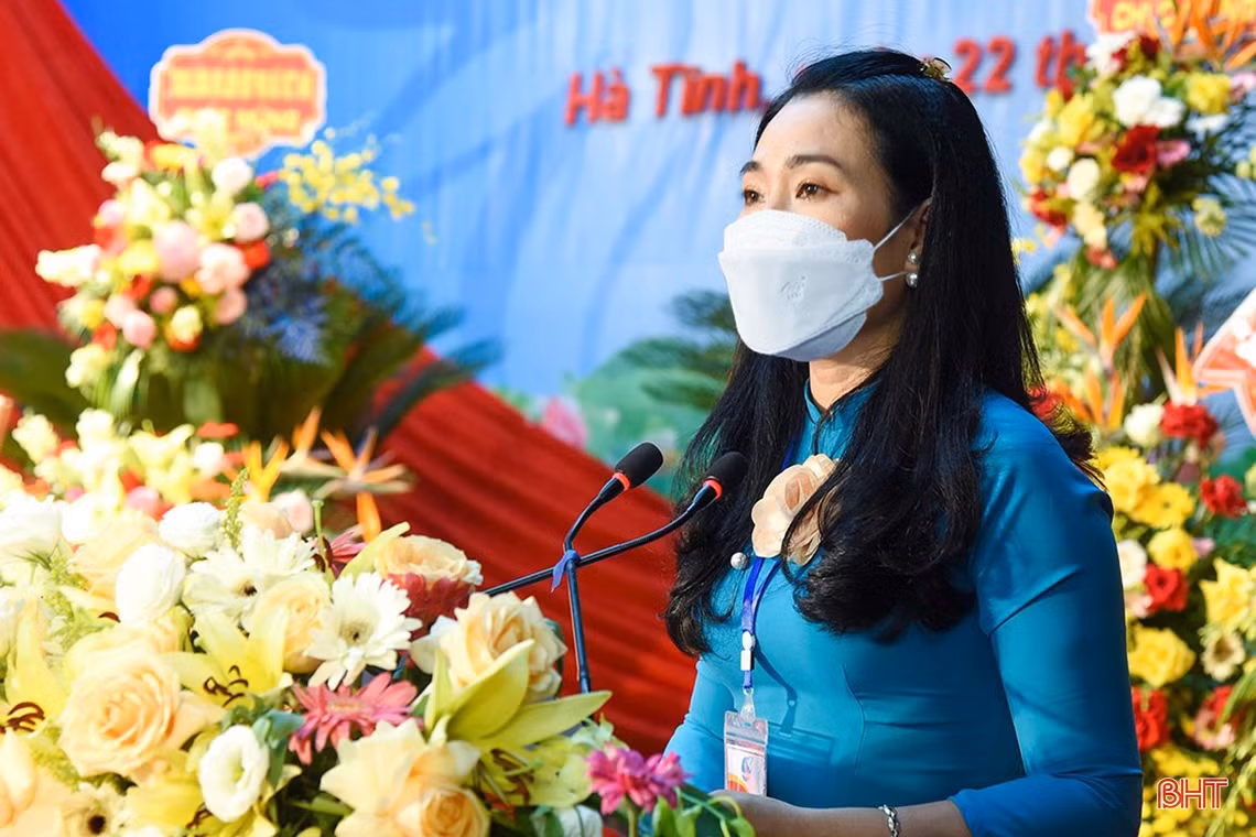 Quyết tâm thực hiện thắng lợi Nghị quyết Đại hội đại biểu Phụ nữ tỉnh Hà Tĩnh nhiệm kỳ 2021 - 2026