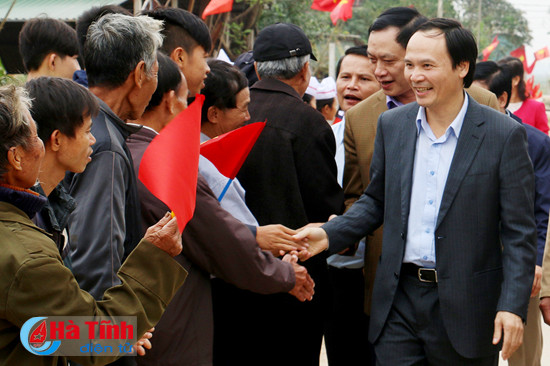 tham dinh muc do dat chuan nong thon moi tai duc tho