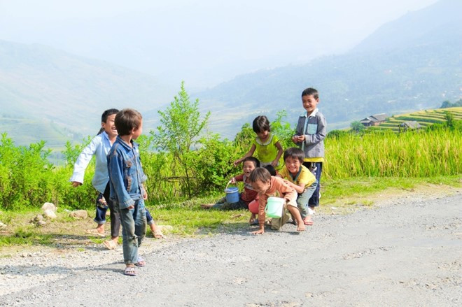 loat anh mua thu vung cao o viet nam