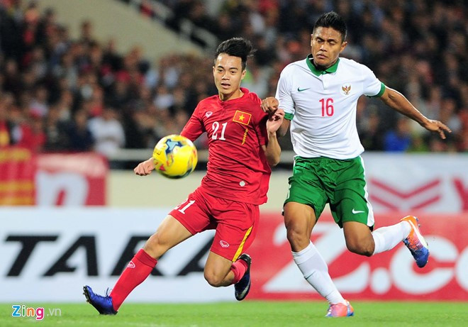 Văn Toàn là tiền vệ được mong chờ có thể khoan phá hàng thủ Indonesia. Ảnh: Quốc Bảo. tuyen viet nam can them chat hagl de nguoc dong