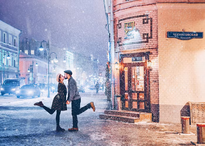 ngat ngay voi canh mua dong dep nhu co tich o thu do nuoc nga