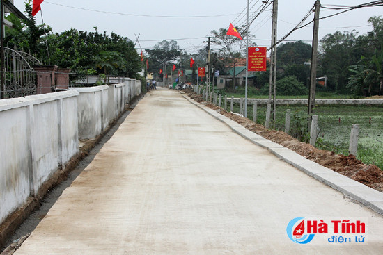 tham dinh muc do dat chuan nong thon moi tai duc tho