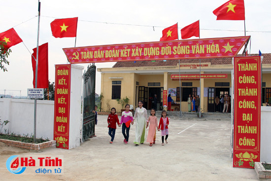 tham dinh muc do dat chuan nong thon moi tai duc tho