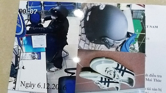 vu cuop ngan hang o hue cong bo nhan dang ban dau cua nghi pham