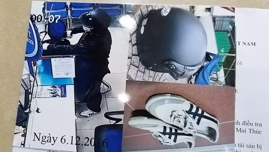 vu cuop ngan hang o hue cong bo nhan dang ban dau cua nghi pham