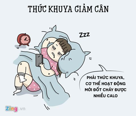 hi hoa nhung sai lam khi con gai muon giam can