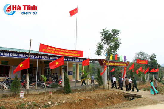 tham dinh muc do dat chuan nong thon moi tai huong son