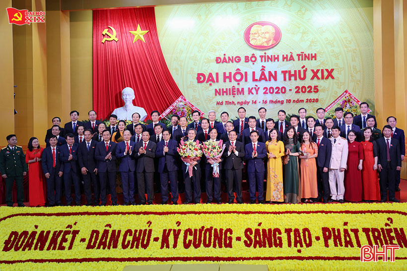 Bầu Ban Chấp hành Đảng bộ Hà Tĩnh lần thứ XIX nhiệm kỳ 2020 - 2025