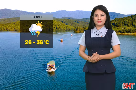 Dự báo thời tiết Hà Tĩnh ngày 28/7: Có mưa rào và dông