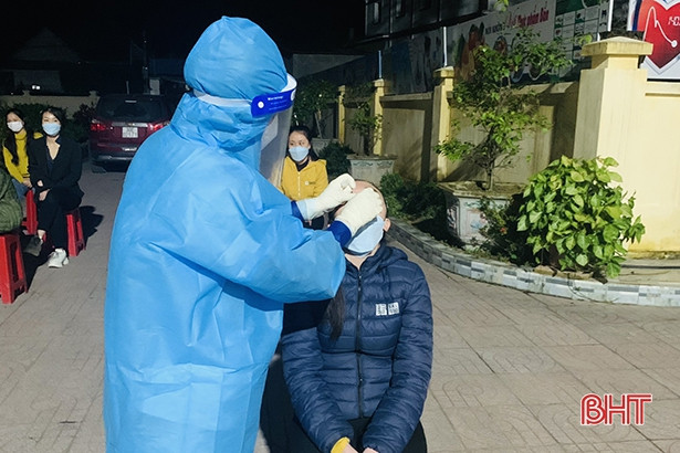 Xuất hiện ca mắc COVID-19, Hương Sơn khẩn trương truy vết người liên quan