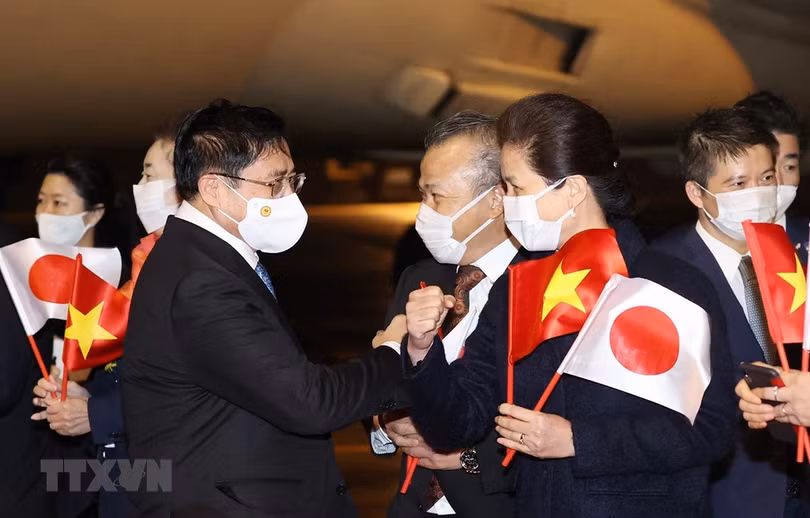 Thủ tướng Phạm Minh Chính bắt đầu chuyến thăm chính thức Nhật Bản