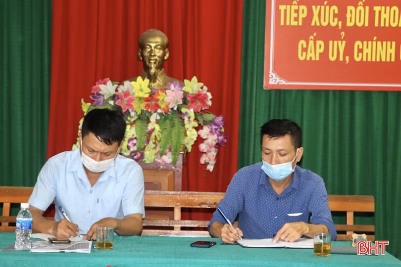 Đối thoại với người dân, Vũ Quang giải quyết “thấu tình đạt lý” nhiều vấn đề ngay từ cơ sở