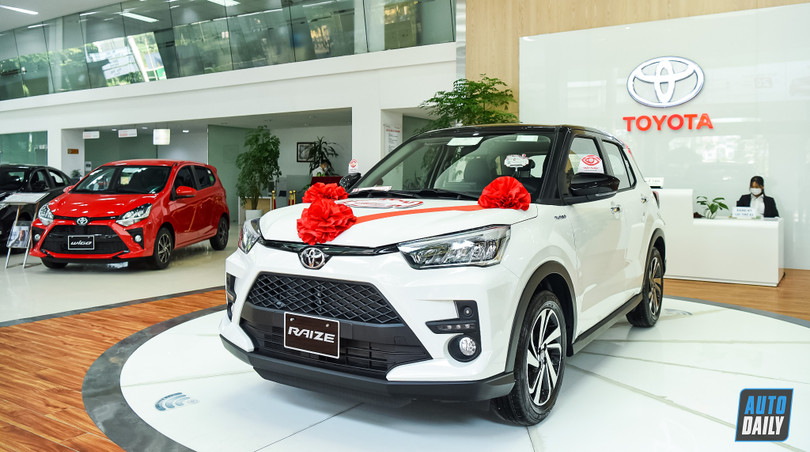 Toyota Raize 2021 giá 527 triệu về đại lý, số lượng rất ít