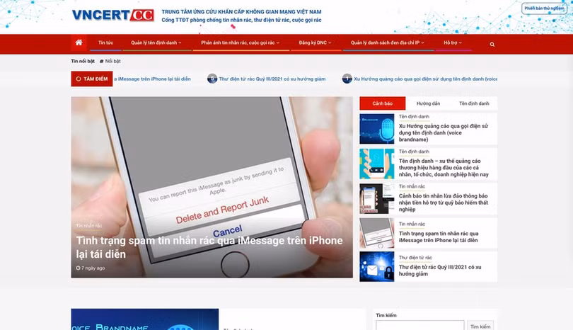 Ra mắt website chống tin nhắn, cuộc gọi rác