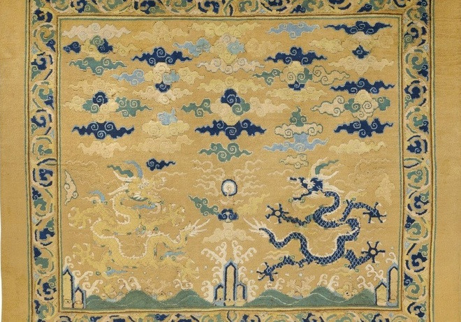 Tấm thảm trải dưới ngai vàng của hoàng đế Trung Quốc có giá 7 triệu USD