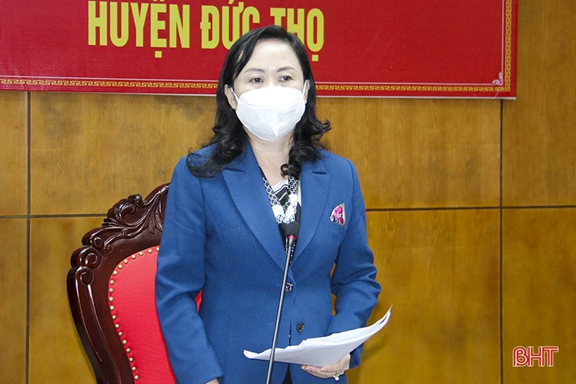 Cấp bách triển khai công tác chống dịch COVID-19 tại Đức Thọ