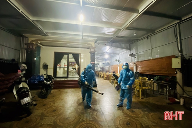Xuất hiện ca mắc COVID-19, Hương Sơn khẩn trương truy vết người liên quan