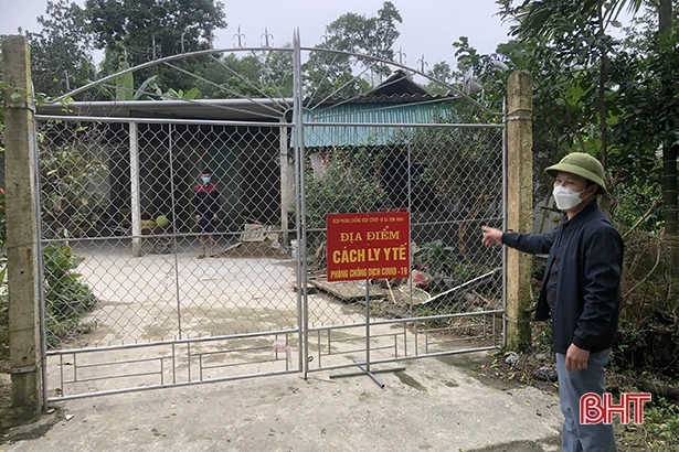 Hương Sơn giám sát, quản lý chặt chẽ các trường hợp cách ly y tế tại nhà