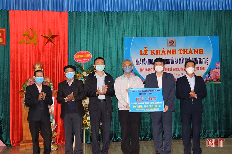 Khánh thành nhà văn hoá cộng đồng - ngôi nhà trí tuệ tại TX Kỳ Anh