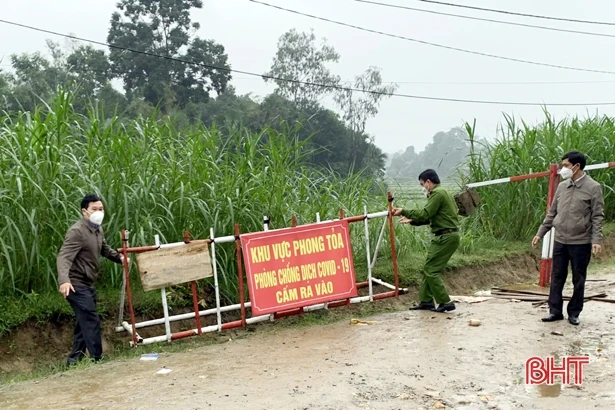 Kết thúc thời gian cách ly y tế ở xã Kỳ Thượng sau 17 ngày phong tỏa