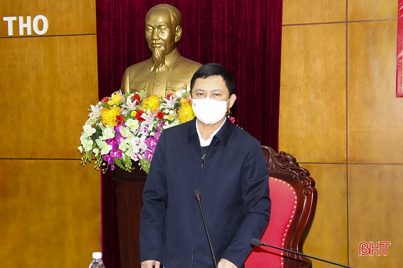 Cấp bách triển khai công tác chống dịch COVID-19 tại Đức Thọ