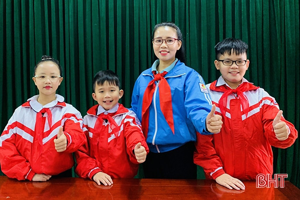 Thiếu nhi Hà Tĩnh giành giải ba cuộc thi thiết kế sân chơi tái chế toàn quốc