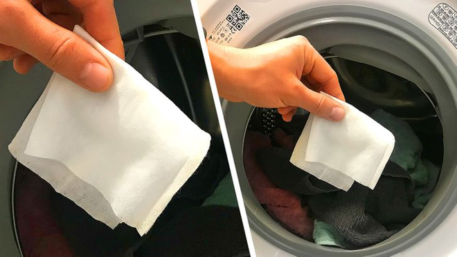 Mẹo giặt quần áo sạch hơn với khăn giấy ướt - 3 Mẹo giặt quần áo sạch hơn với khăn giấy ướt