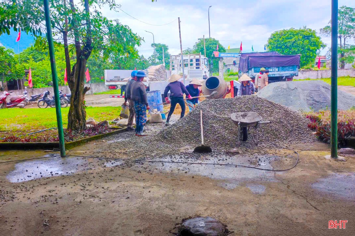 TDP Trường Sơn xây nâng cấp cơ sở vật chất nhà văn hoá. bqbht_br_z6859984310603-e7c4da947715b3cc99d36427dfd18421.jpg