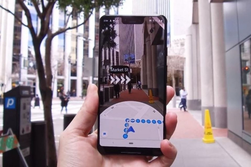 Goole Maps triển khai tính năng Live View trên các hệ điều hành Android và iOS